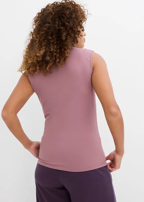 Top con collo a dolcevita, bonprix
