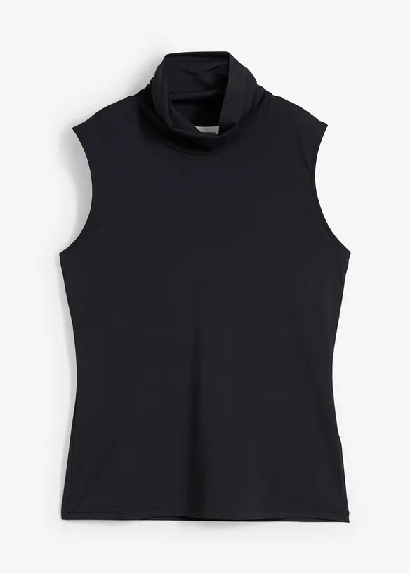 Top con collo a dolcevita, bonprix