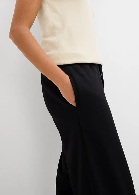 Pantaloni in felpa di puro cotone biologico, bonprix