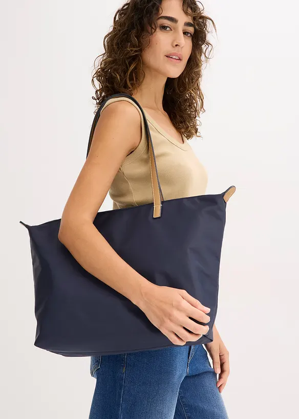 Borsa shopper in nylon, bonprix