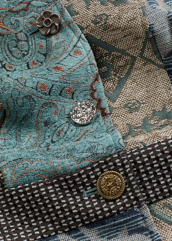 Cappotto corto dal design jacquard elaborato, bonprix