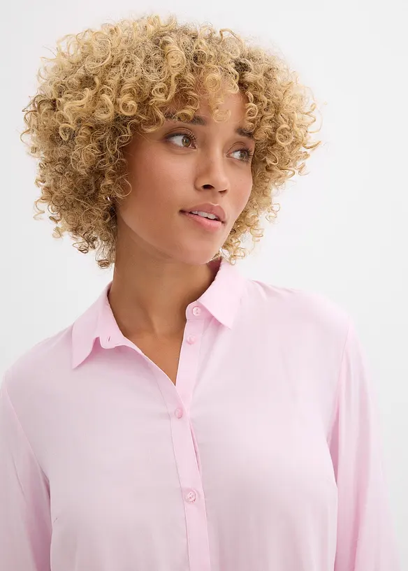 Camicia lunga in viscosa, bonprix