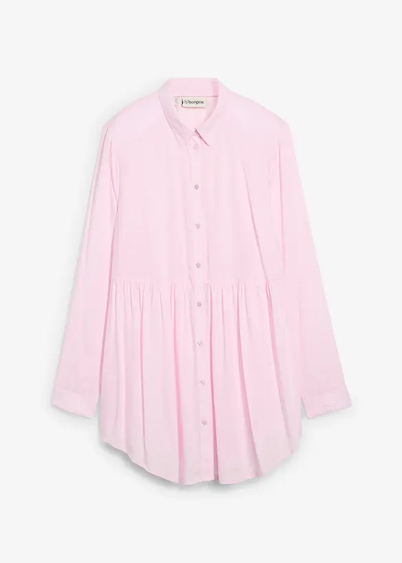 Camicia lunga in viscosa, bonprix