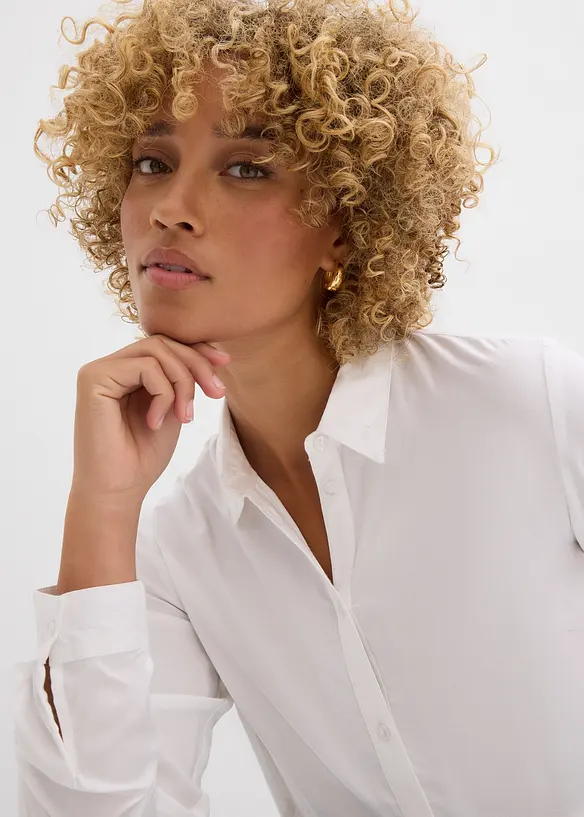 Camicia lunga in viscosa, bonprix