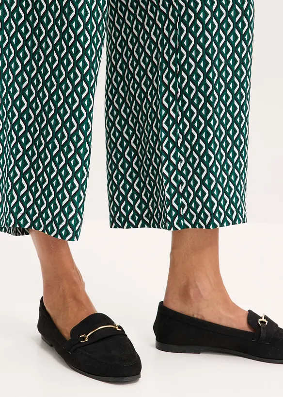 Pantaloni culotte fantasia, bonprix