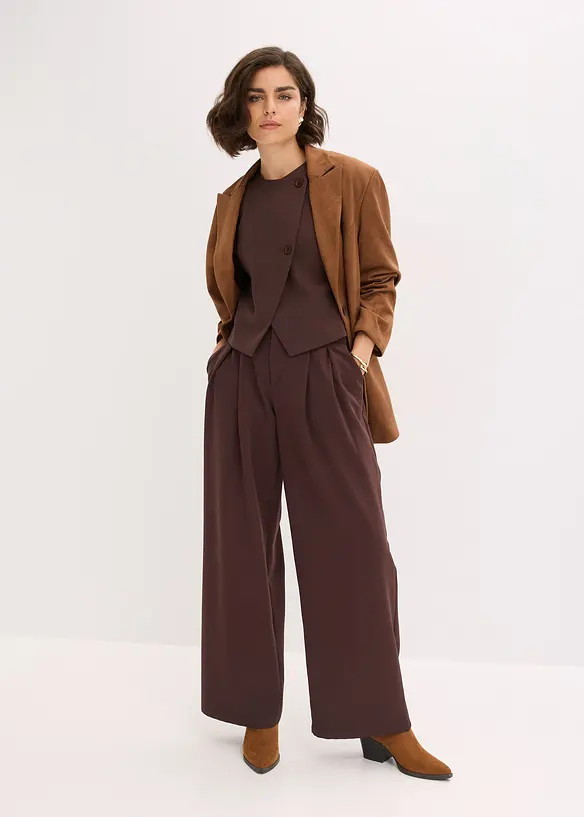 Pantaloni con pinces, bonprix