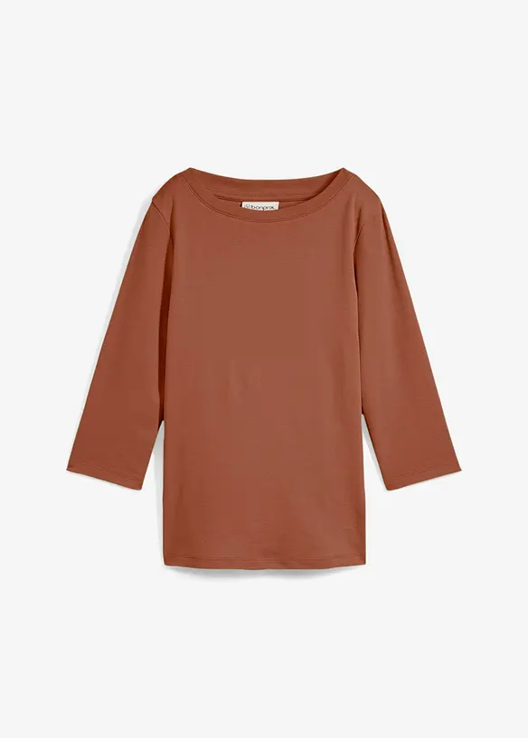 Maglia in puro cotone biologico pesante, bonprix