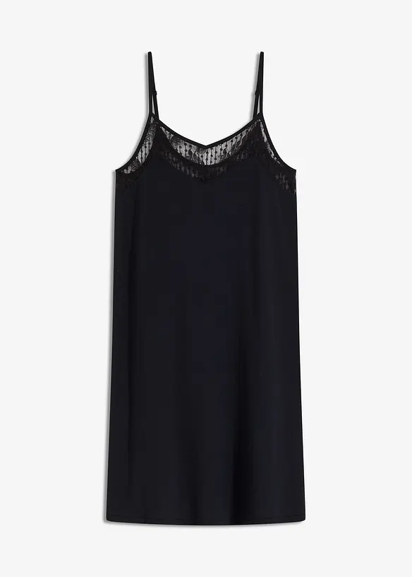Camicia da notte corta in misto modal morbido, bonprix
