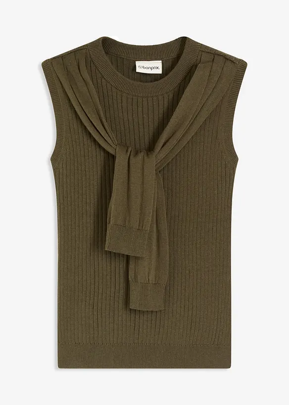 Gilet in maglia, bonprix