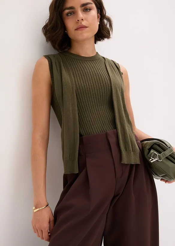 Gilet in maglia, bonprix