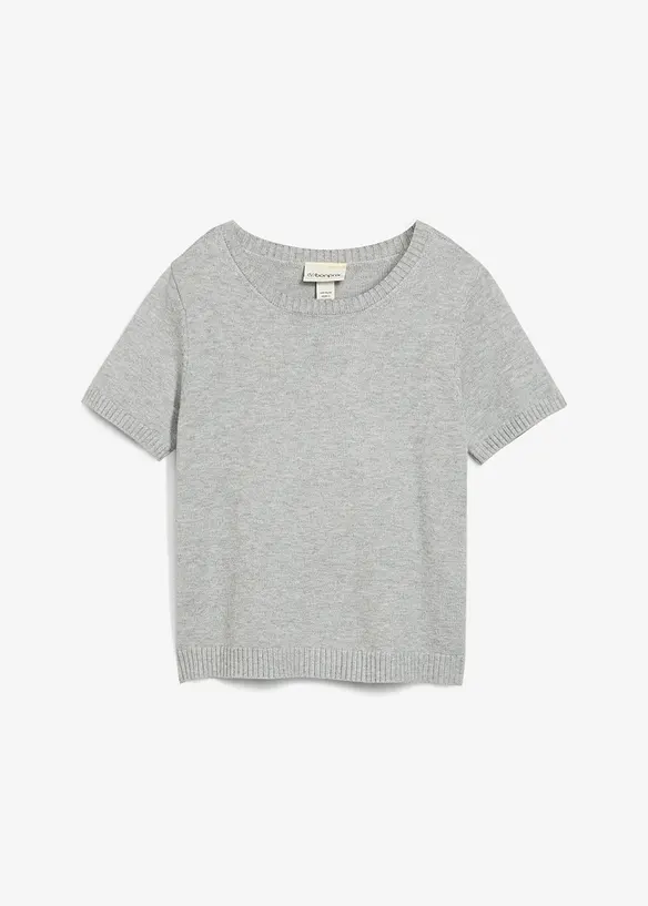 Maglione a maniche corte, bonprix