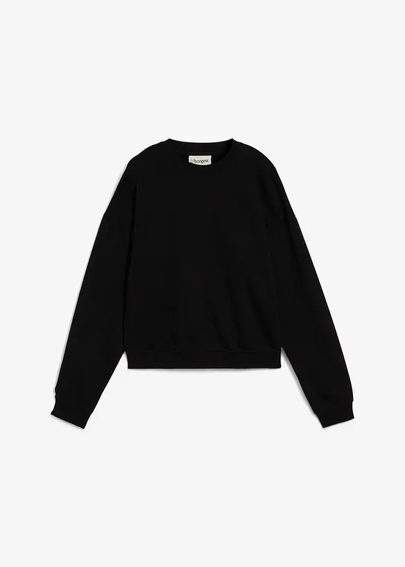 Felpa oversize in puro cotone biologico, bonprix