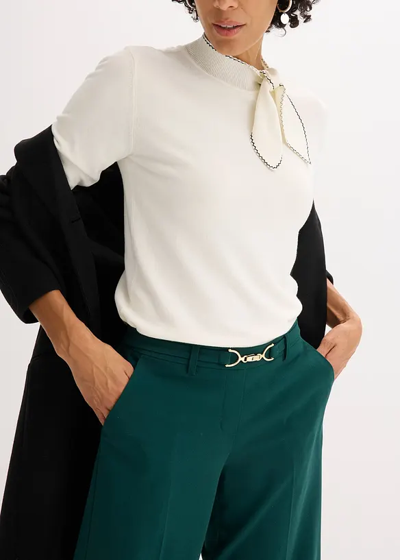 Maglione in filato fine, bonprix
