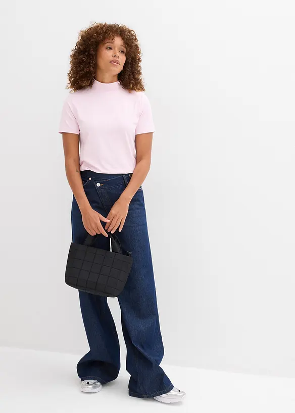 T-shirt lunga fino ai fianchi, bonprix