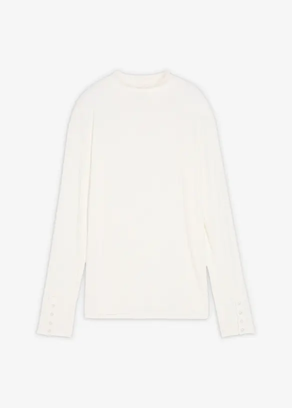 Maglia a maniche lunghe a coste, bonprix