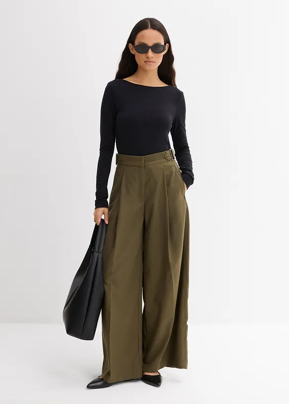 Maglia a maniche lunghe leggera, bonprix