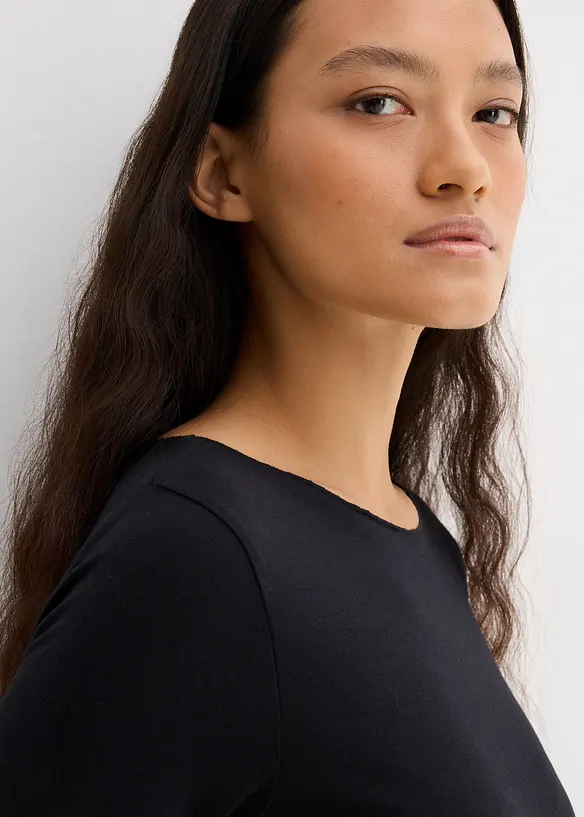 Maglia a maniche lunghe leggera, bonprix