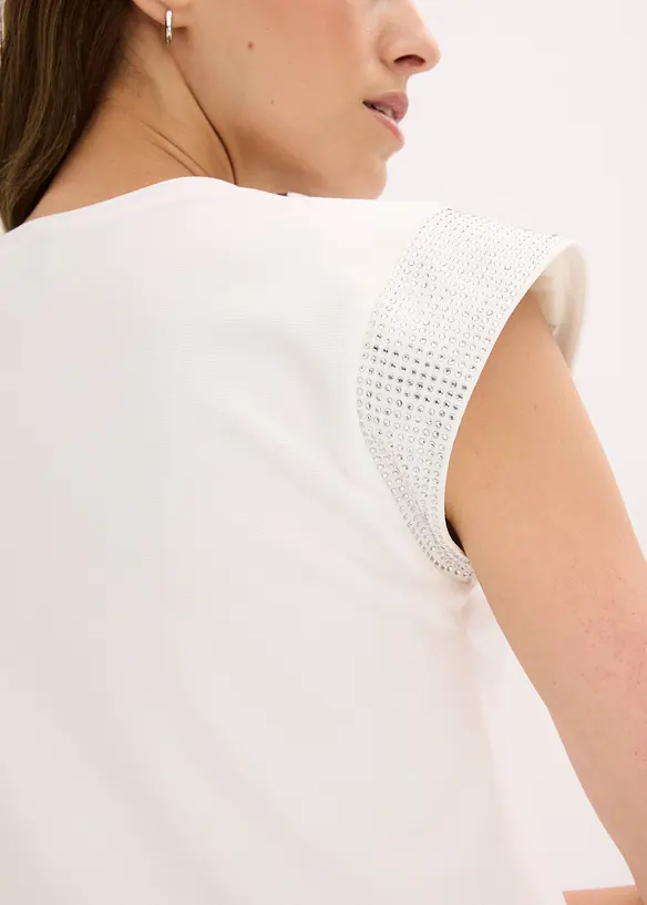 Maglia con spalline imbottite, bonprix