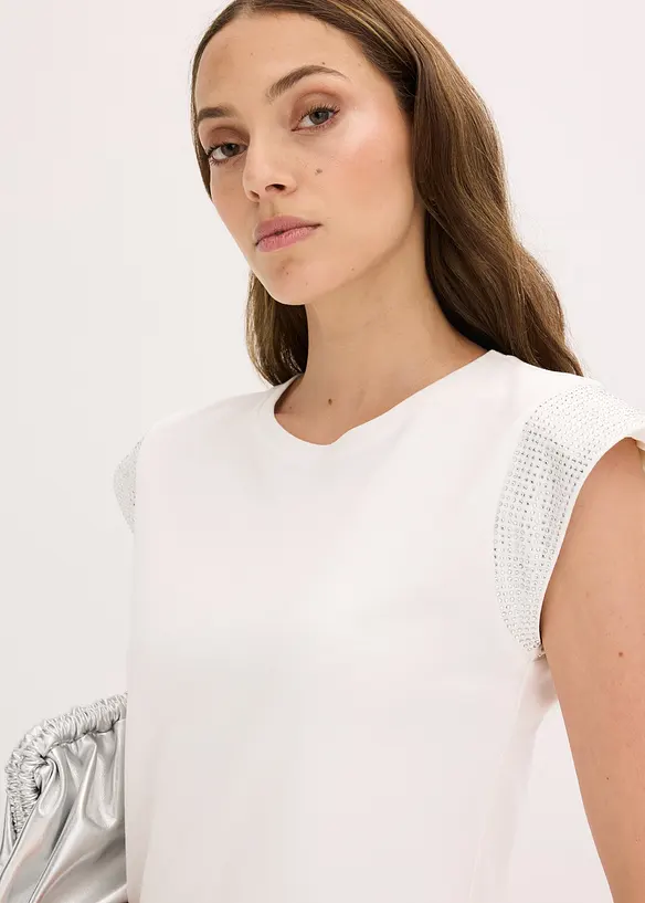 Maglia con spalline imbottite, bonprix