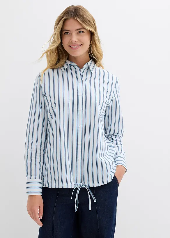 Camicetta oversize in puro cotone, bonprix