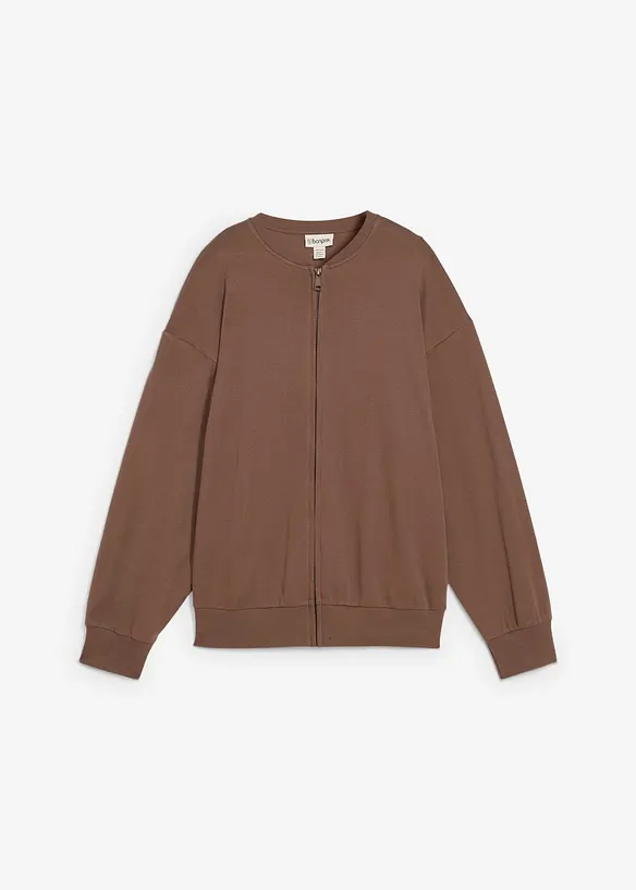Felpa con zip, bonprix