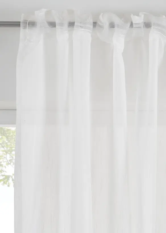 Tenda velata con righe fini, bonprix