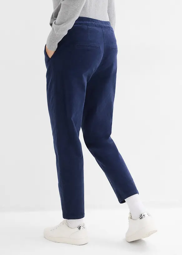 Pantaloni in velluto a coste di cotone biologico, bonprix