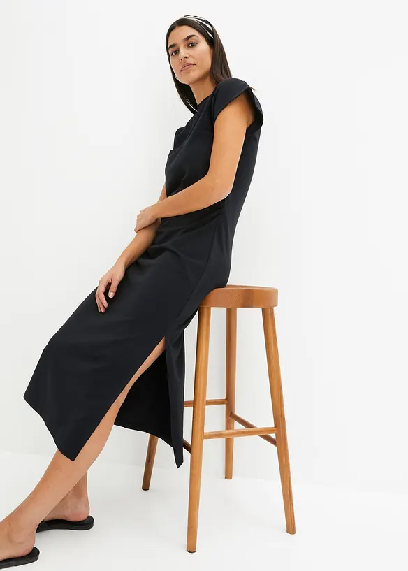 Abito in jersey di cotone elasticizzato, bonprix