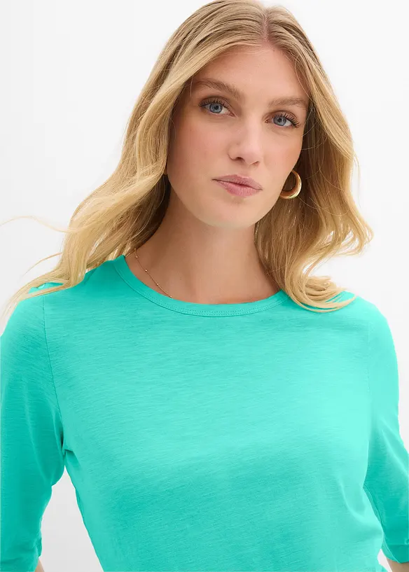 T-shirt in puro cotone biologico (pacco da 2), bonprix