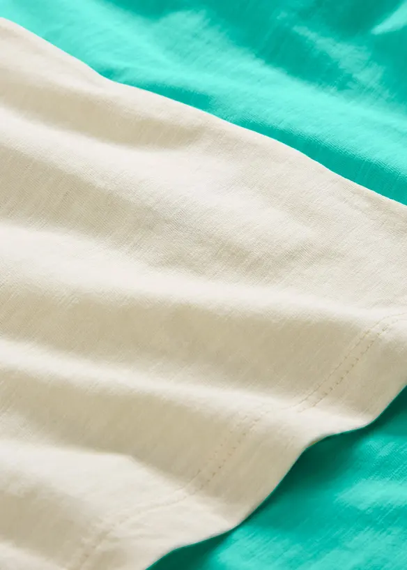 T-shirt in puro cotone biologico (pacco da 2), bonprix