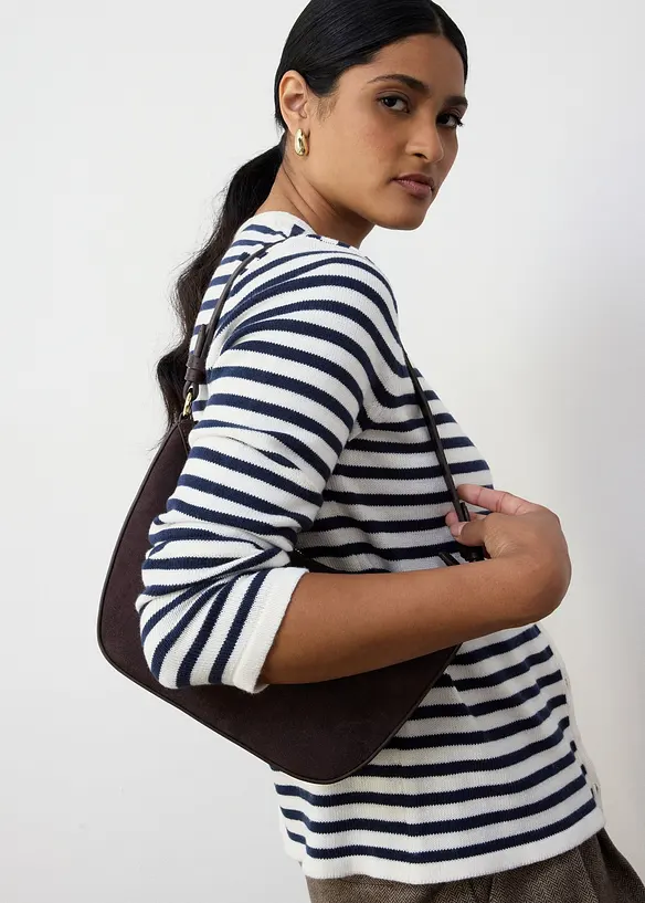 Cardigan in misto seta, bonprix