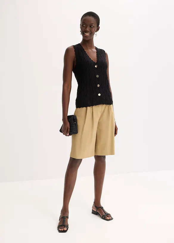 Gilet traforato, bonprix