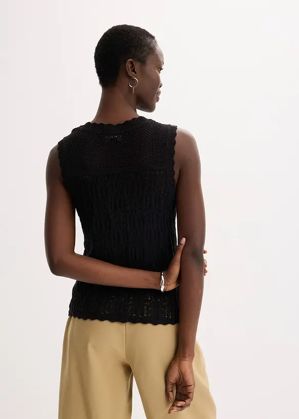 Gilet traforato, bonprix