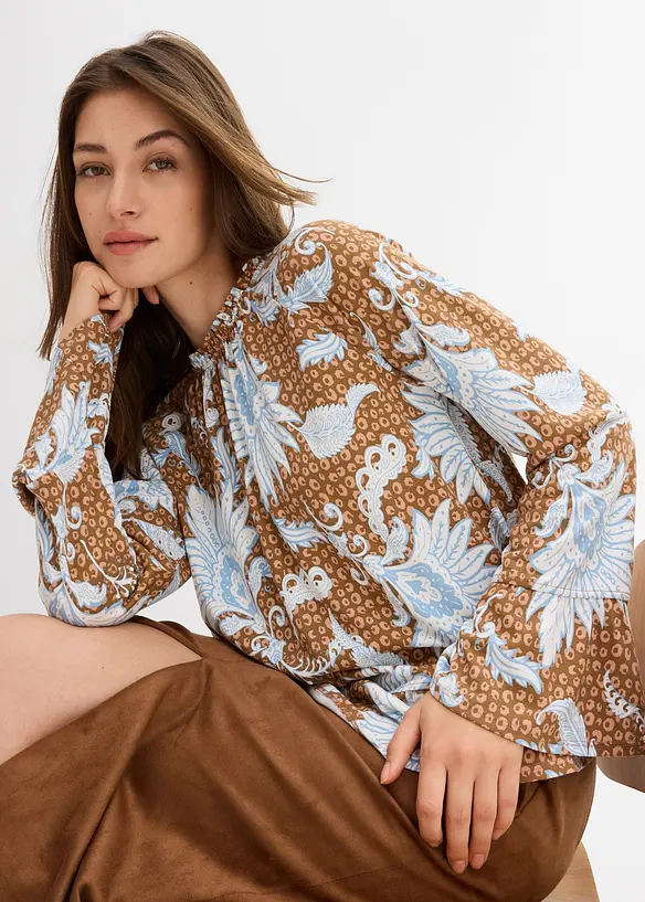 Maglia in morbido misto modal, bonprix