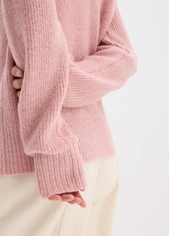 Maglione con scollo a V, bonprix