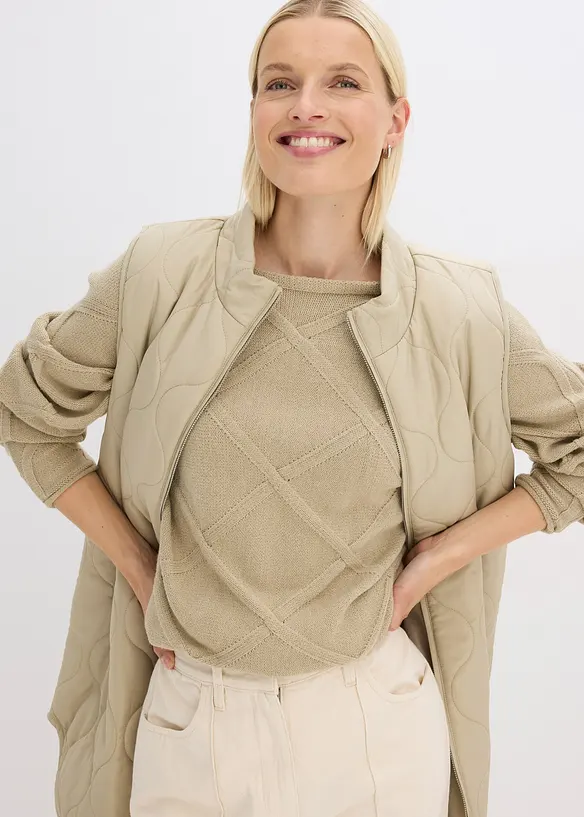Maglione a trecce, bonprix