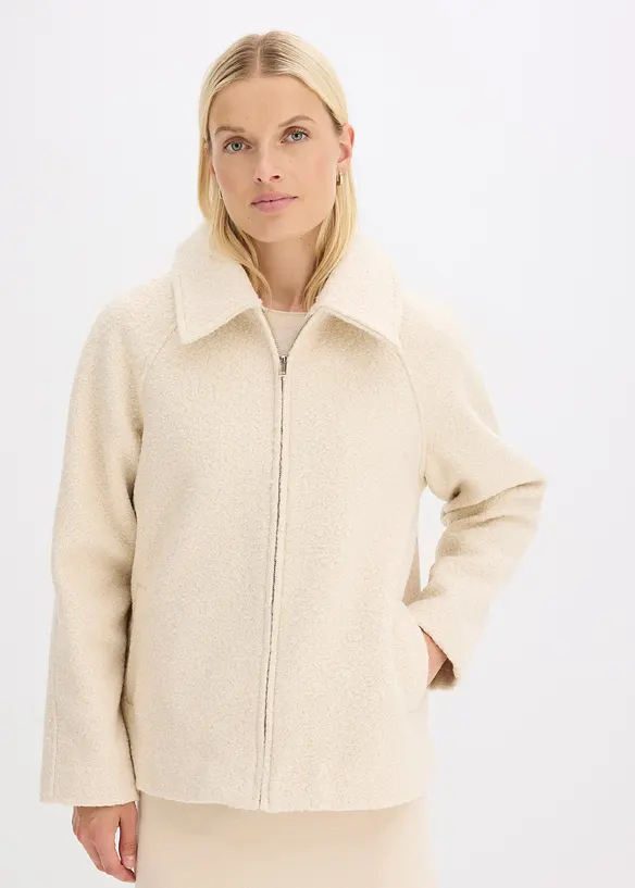Giacca in morbido bouclé, bonprix