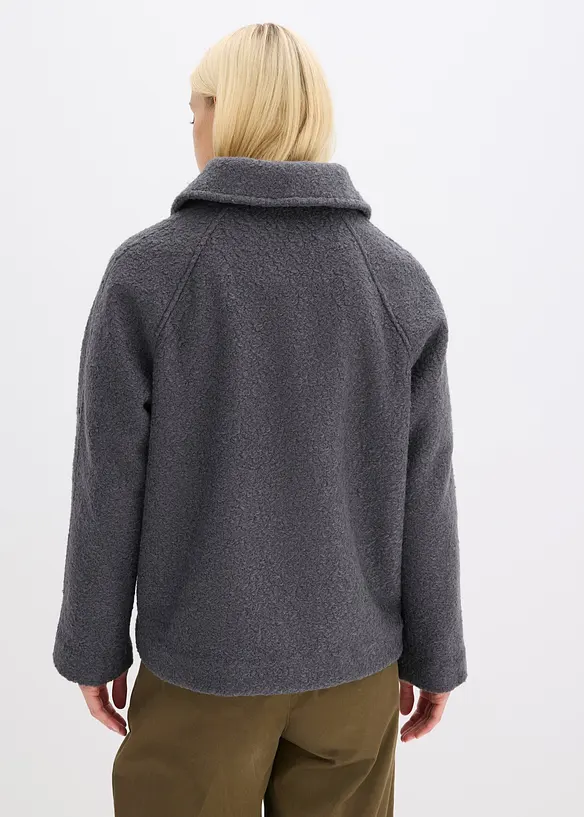 Giacca in morbido bouclé, bonprix