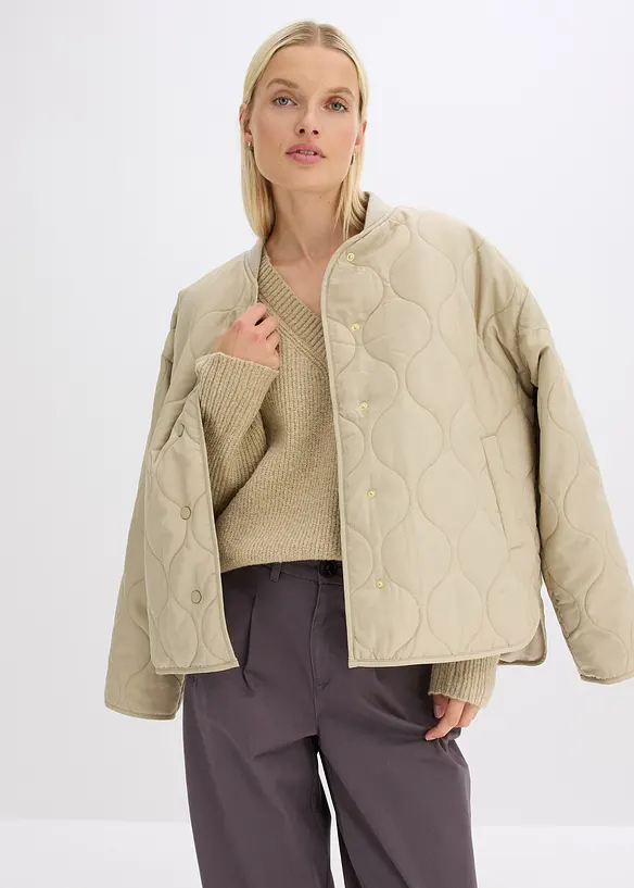 Maglione con scollo a V, bonprix