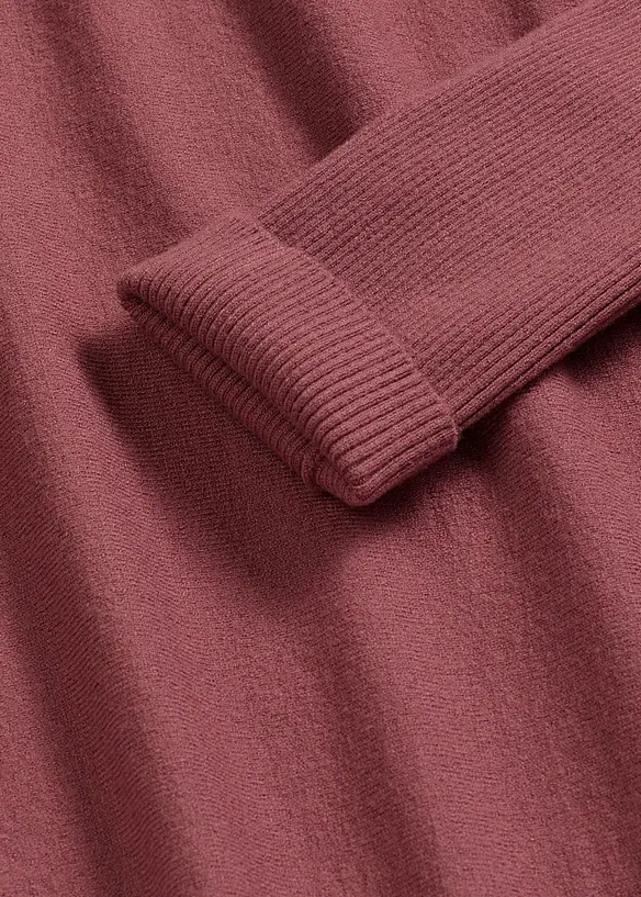 Maglione in filato fine di misto viscosa, bonprix