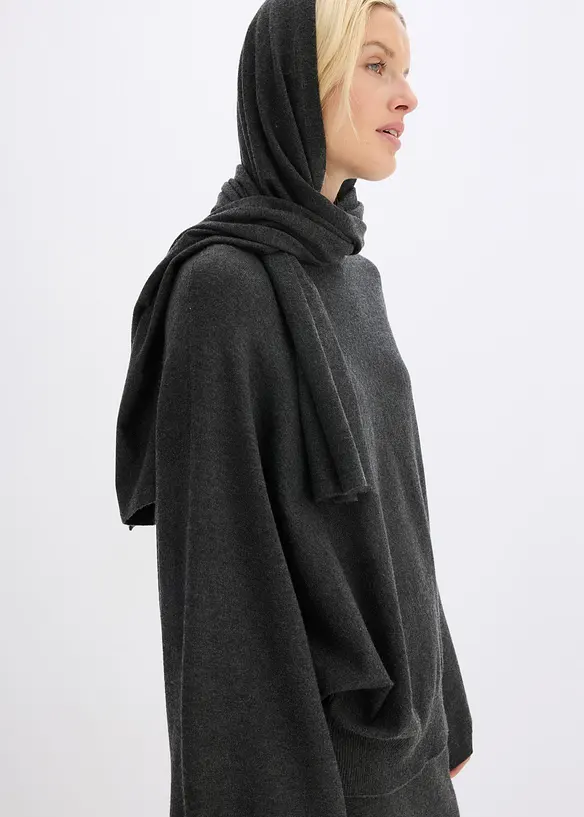 Maglione morbido in filato fine misto viscosa, bonprix