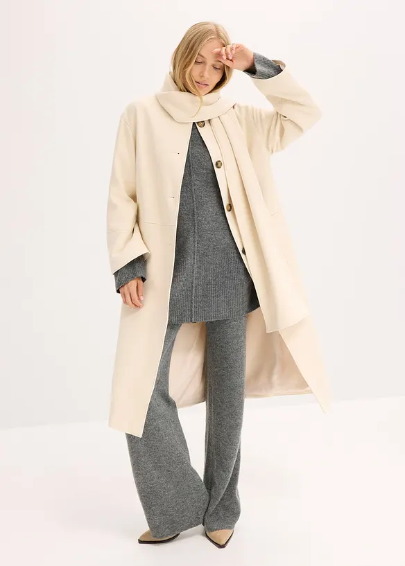 Cappotto oversize in morbido misto viscosa, bonprix