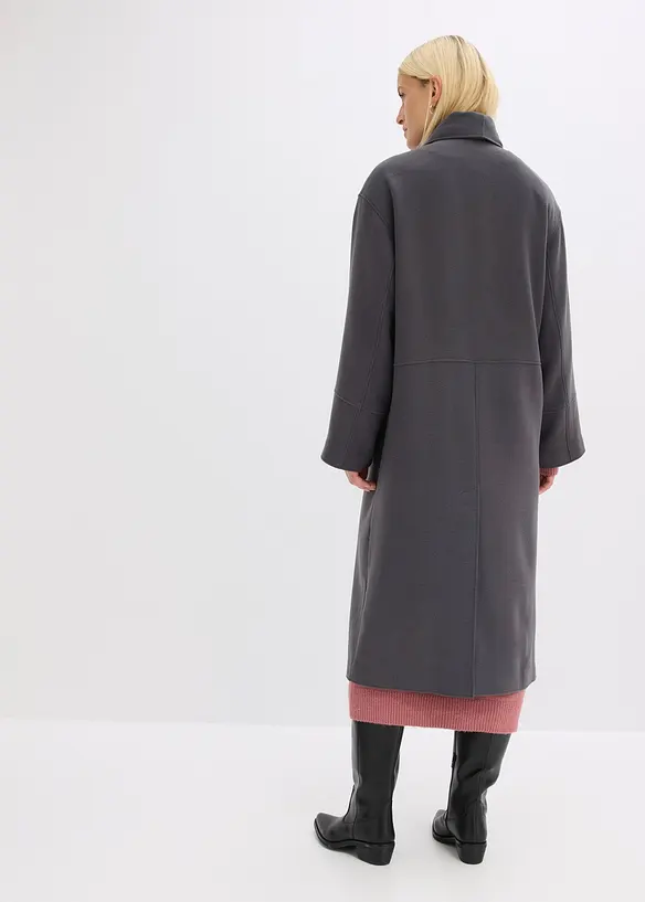 Cappotto oversize in morbido misto viscosa, bonprix
