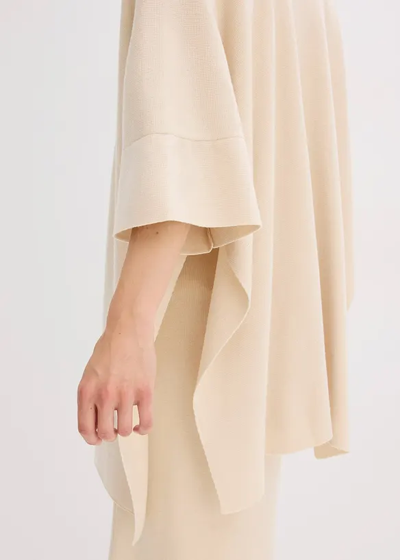 Mantella oversize in maglia, bonprix