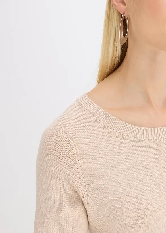 Abito di maglia in morbido misto viscosa, bonprix