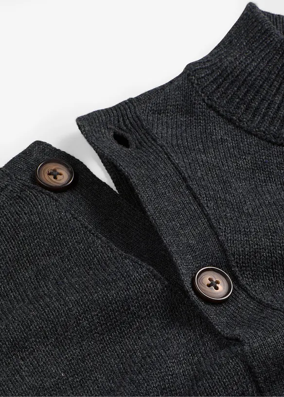 Maglione con bottoni, bonprix