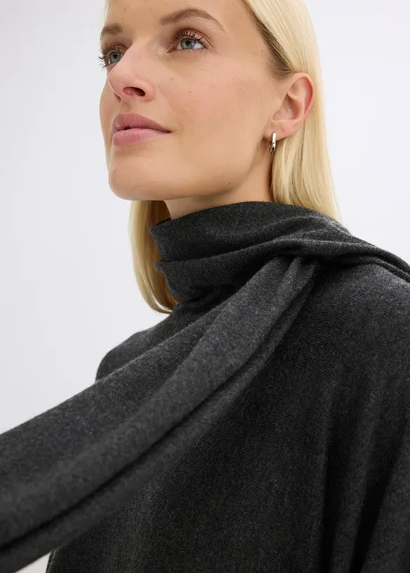 Maglione morbido in filato fine misto viscosa, bonprix