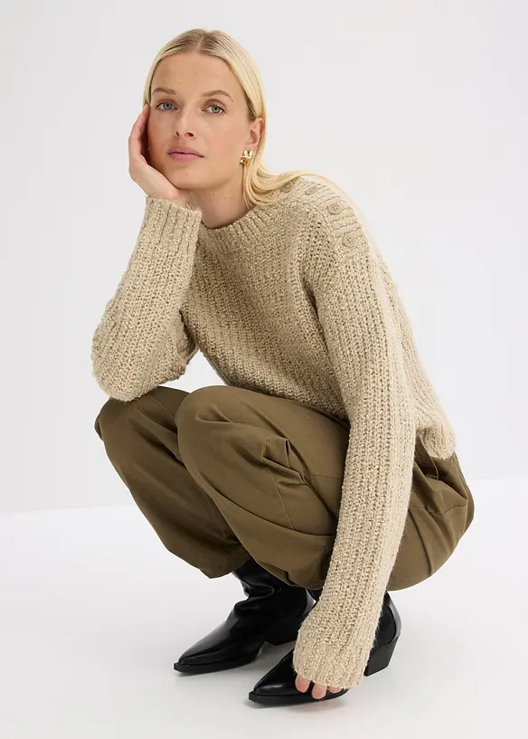 Maglione in filato grosso, bonprix