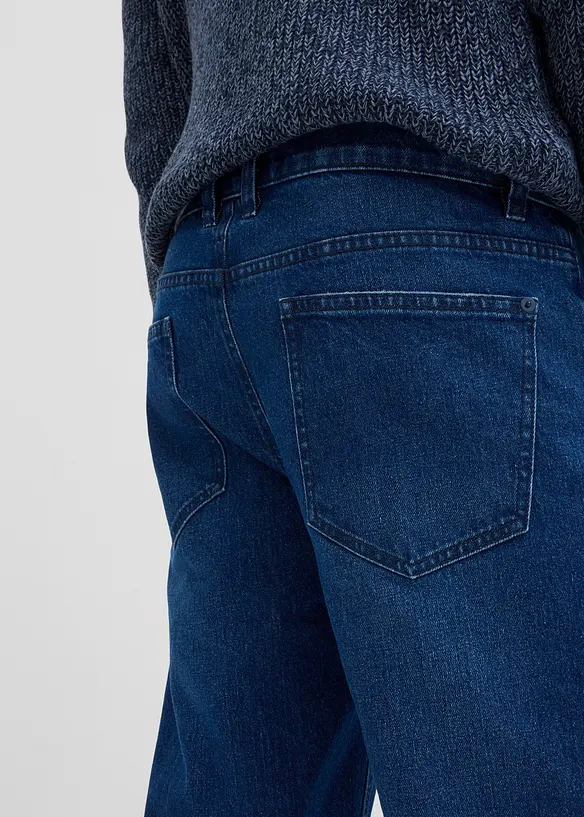 Jeans elasticizzati loose fit, straight, bonprix