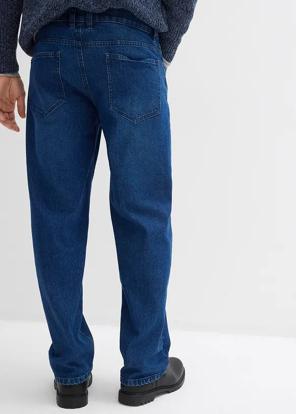 Jeans elasticizzati loose fit, straight, bonprix